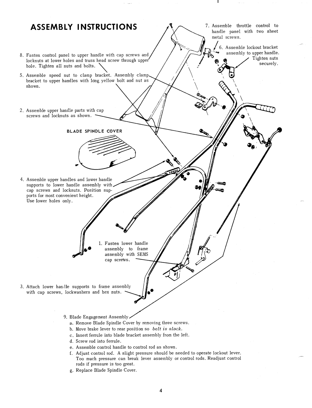 MTD 112-530 manual 