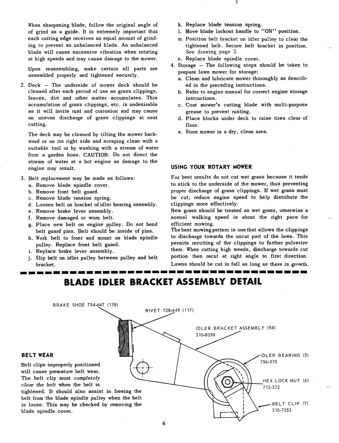 MTD 112-530 manual 