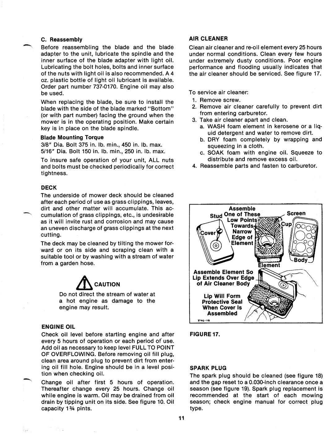 MTD 112-530A manual 