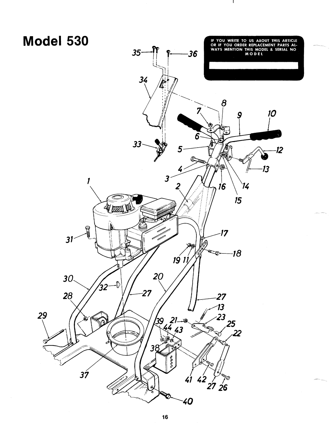 MTD 112-530A manual 