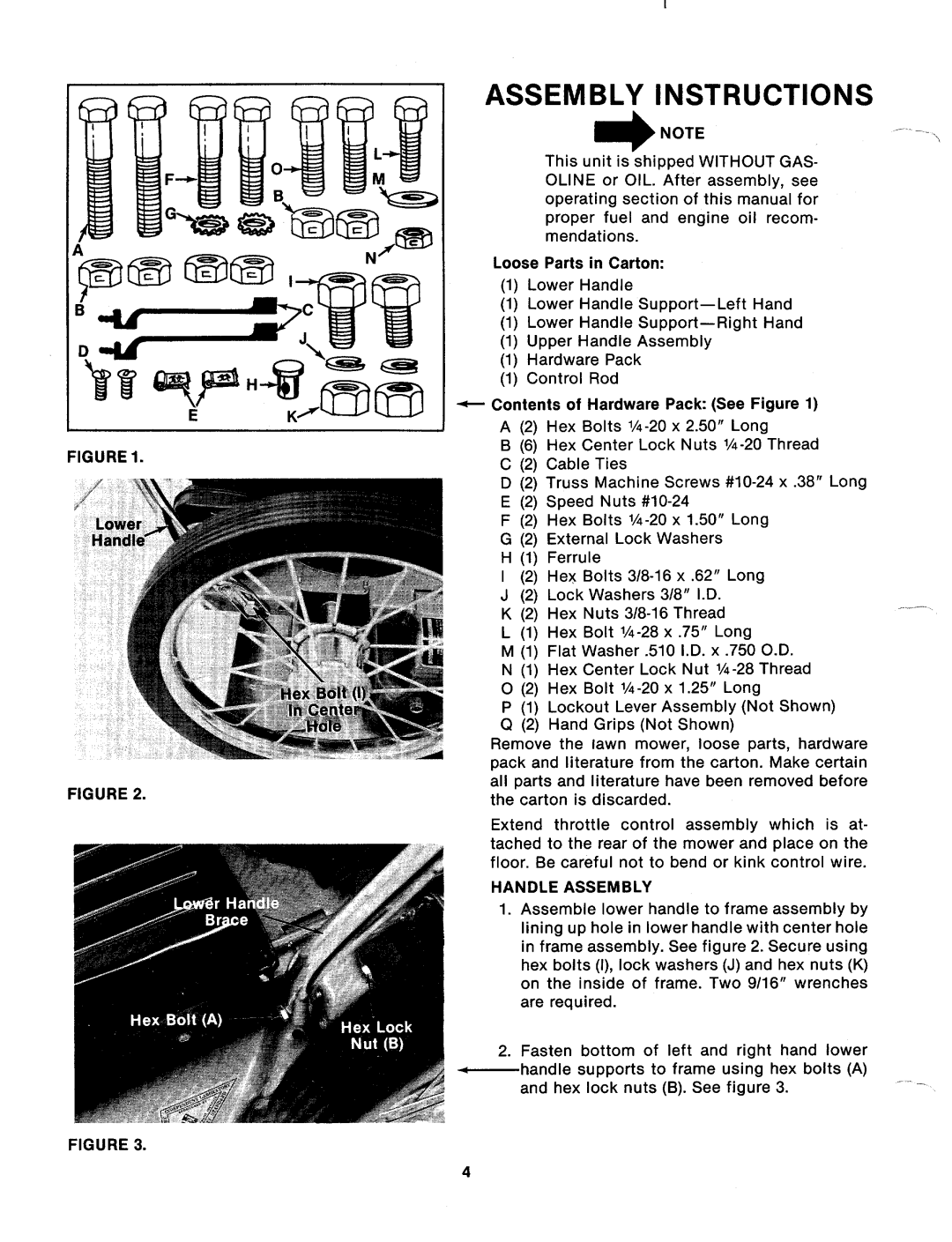 MTD 112-530A manual 