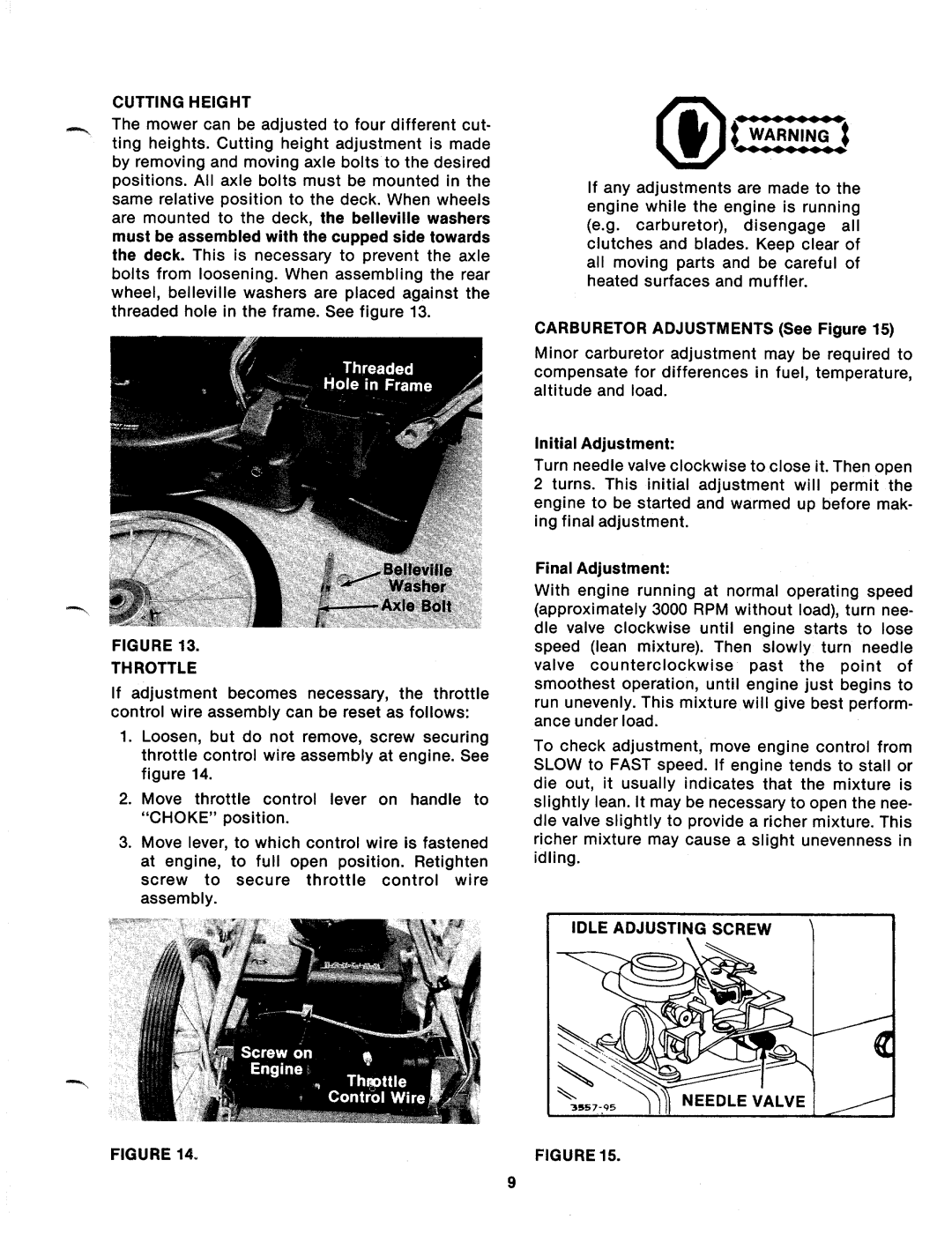 MTD 112-530A manual 