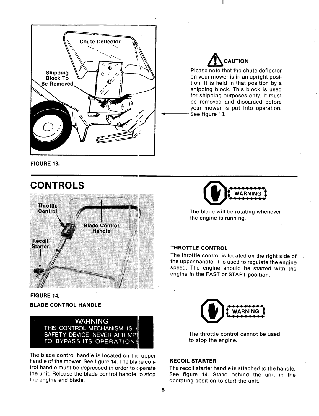 MTD 113-050A manual 