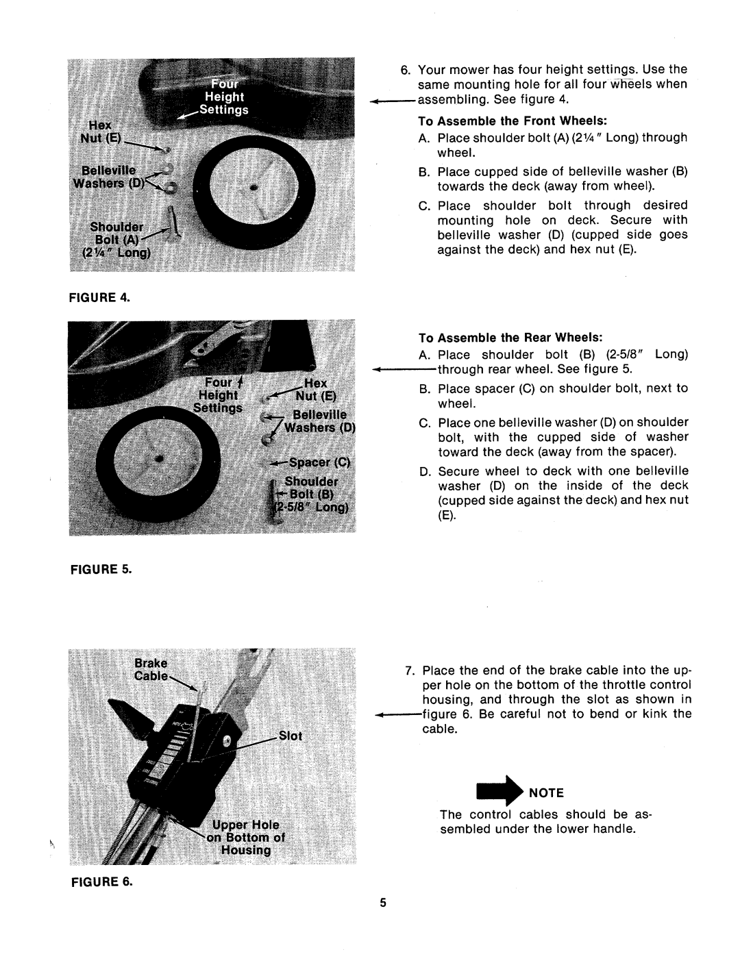 MTD 113-050A manual 