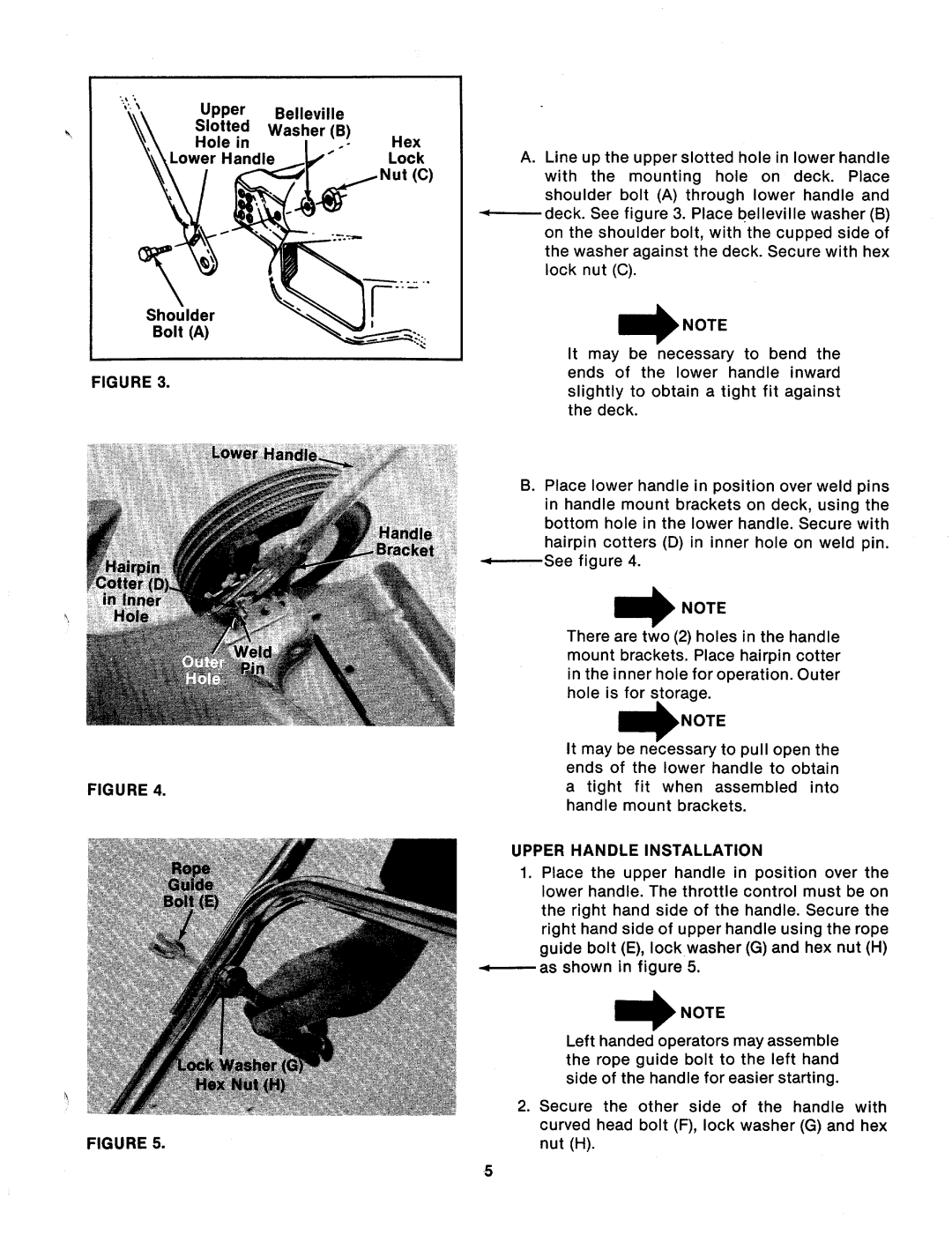 MTD 113-080A, 113-072A, 113-082A, 113-070A manual 