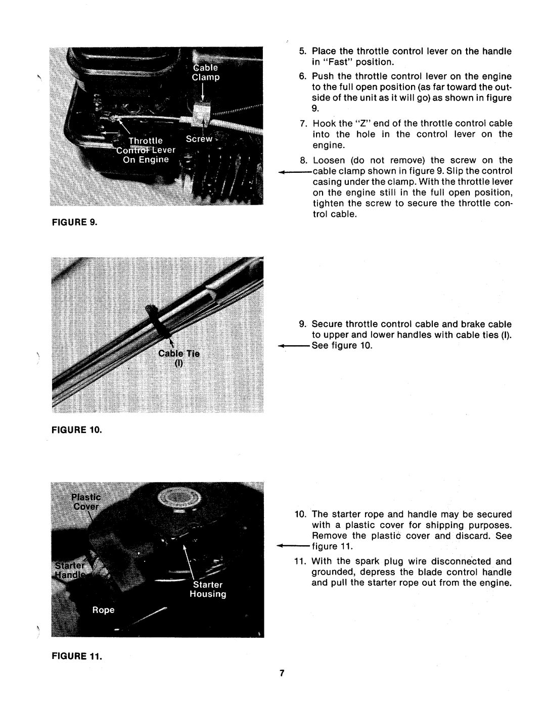 MTD 113-070A, 113-072A, 113-080A, 113-082A manual 