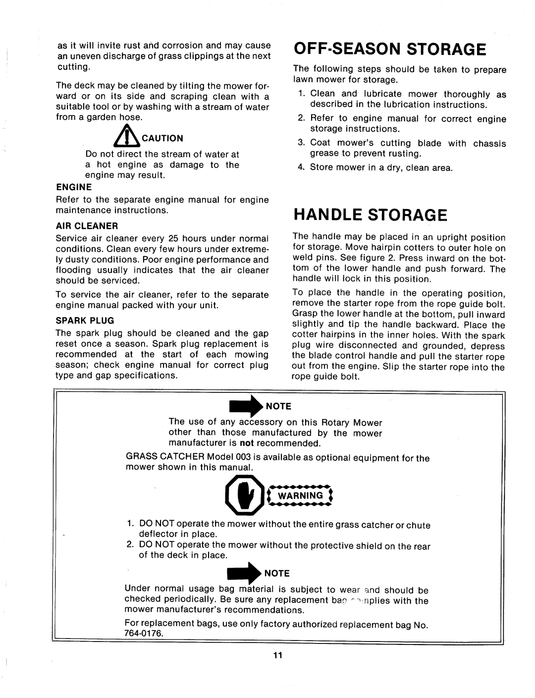 MTD 113-120A, 113-122A manual 