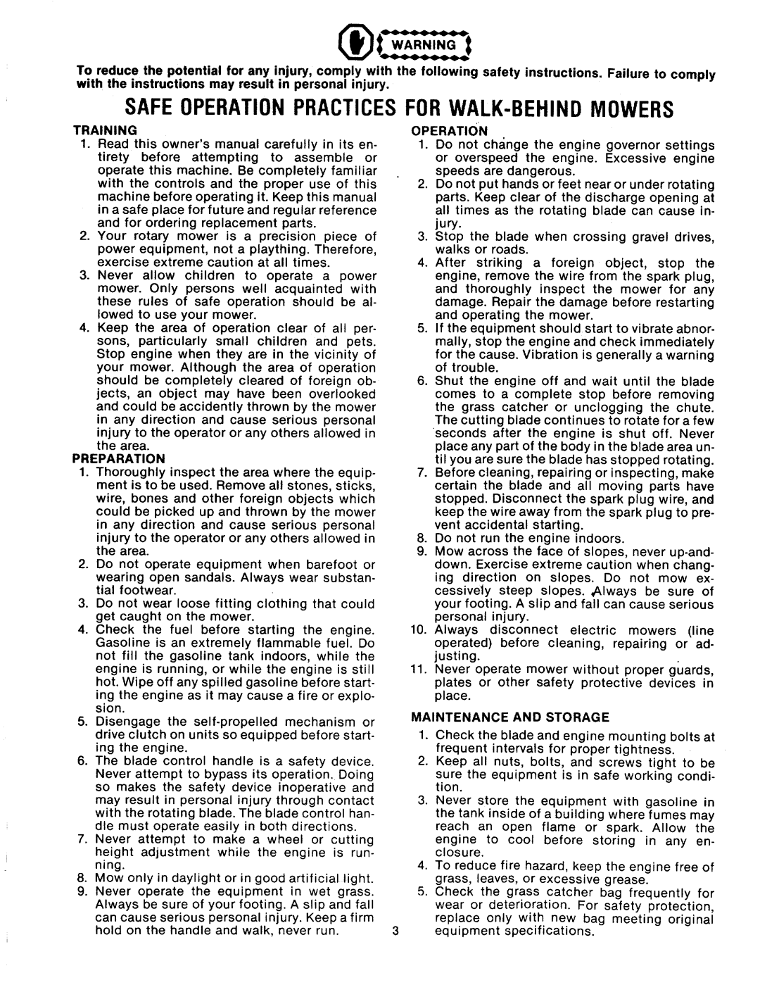 MTD 113-120A, 113-122A manual 