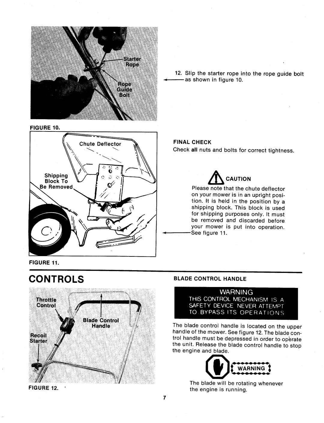 MTD 113-120A, 113-122A manual 