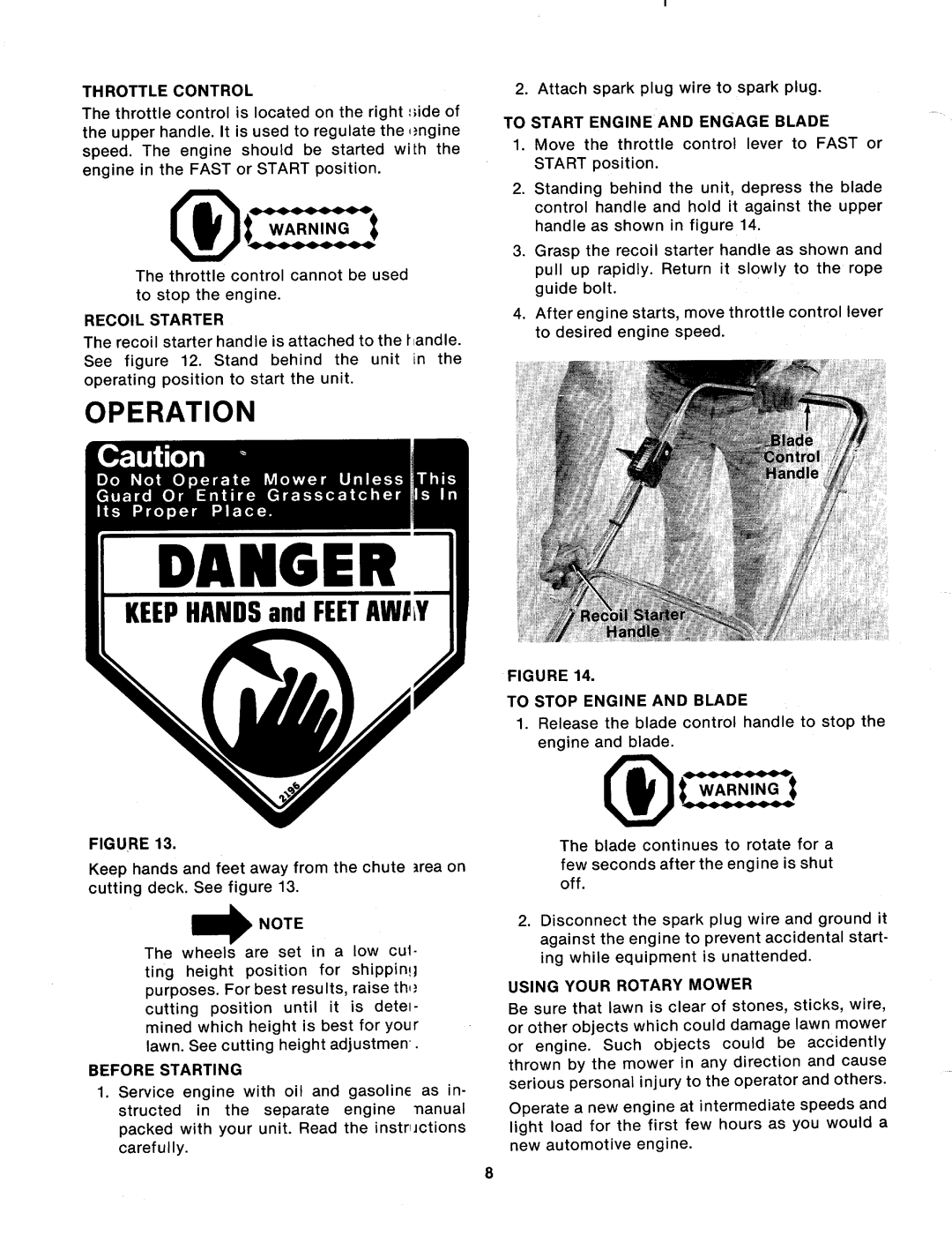 MTD 113-122A, 113-120A manual 