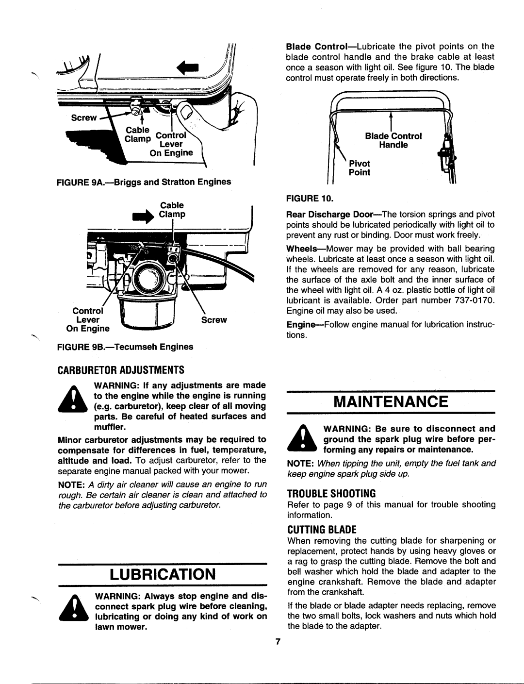 MTD 113-410A000, 113-428F000 manual 