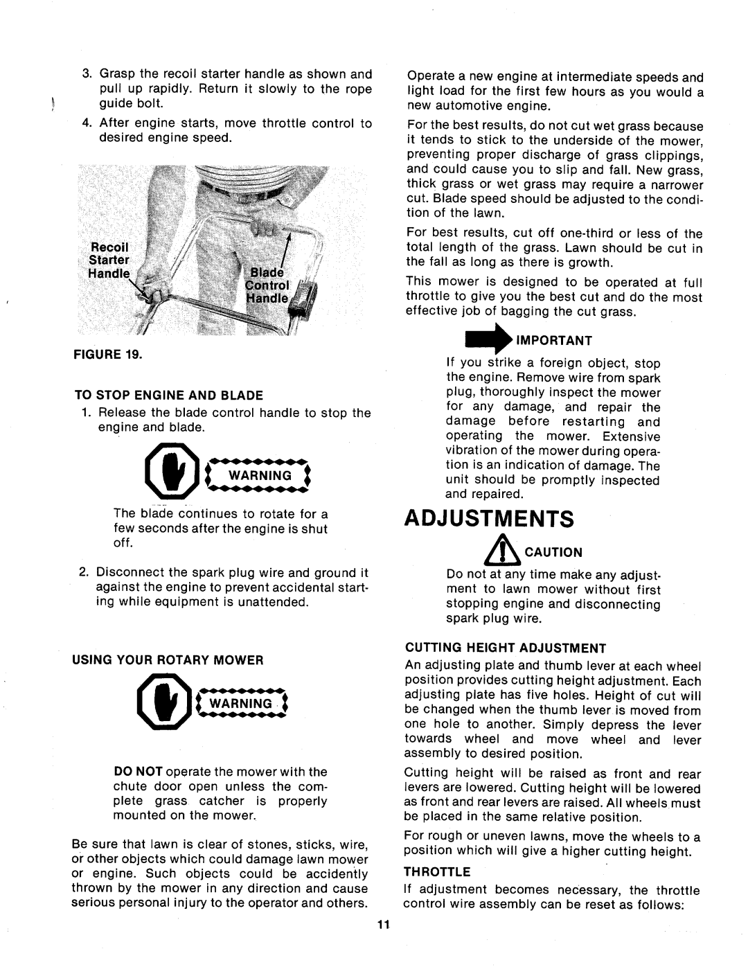 MTD 114-331A000 manual 