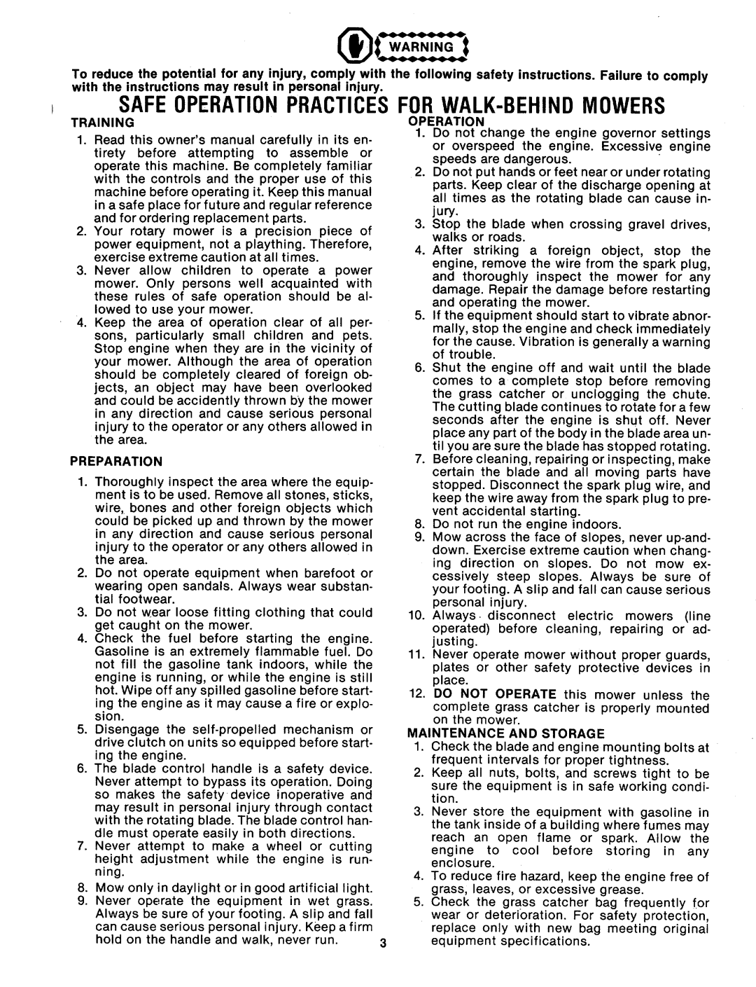 MTD 114-331A000 manual 