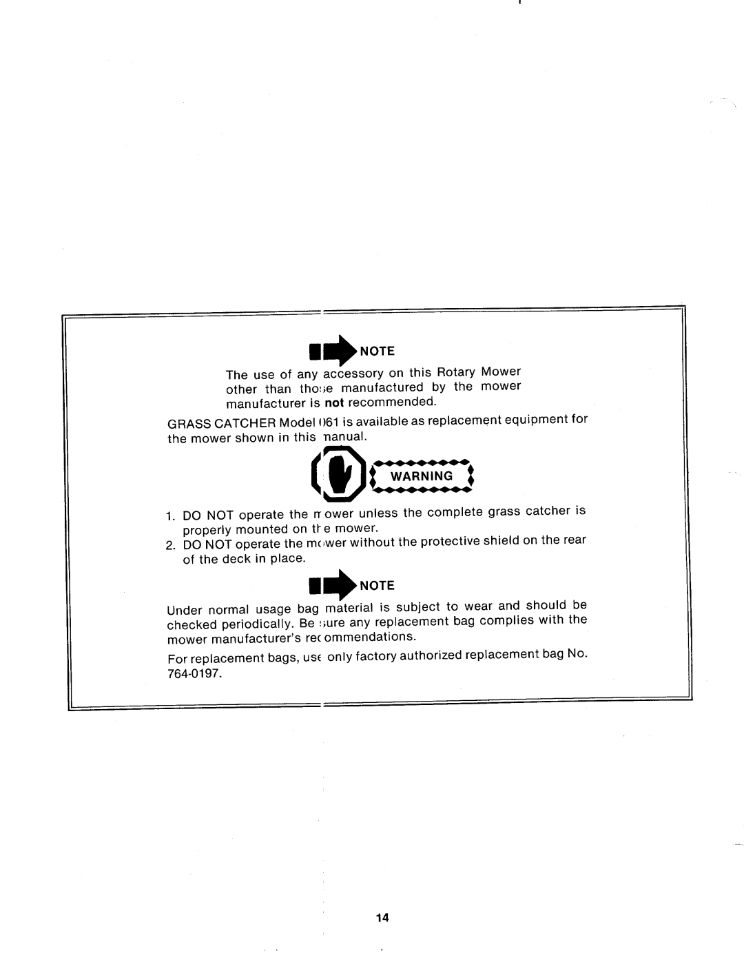 MTD 114-333-000 manual 