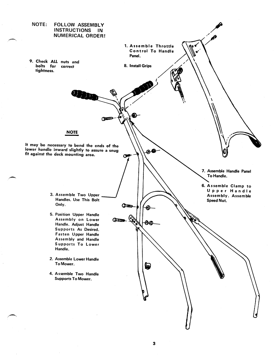 MTD 114-500A manual 