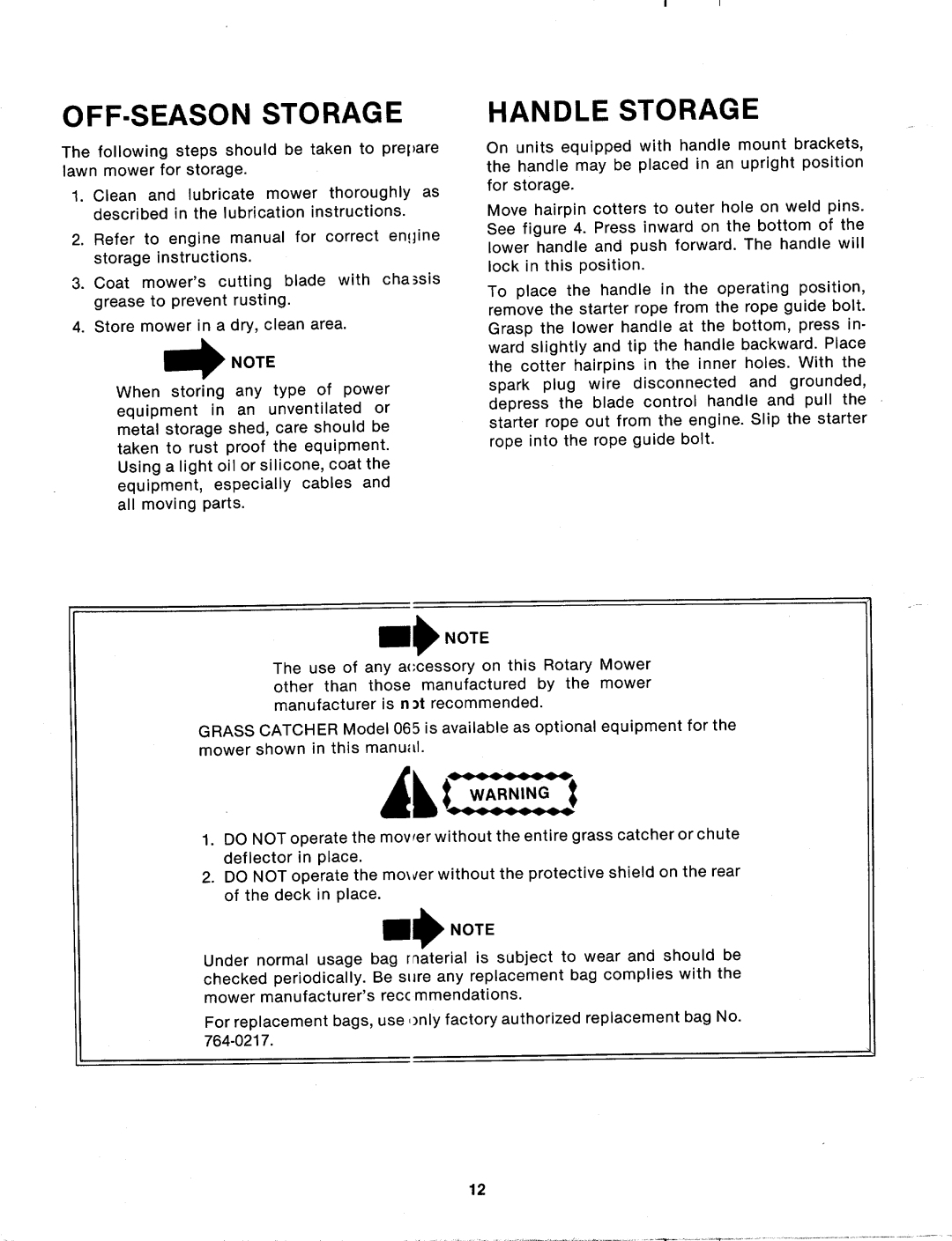 MTD 115-060-000, 115-062-000, 115-020-000 manual 