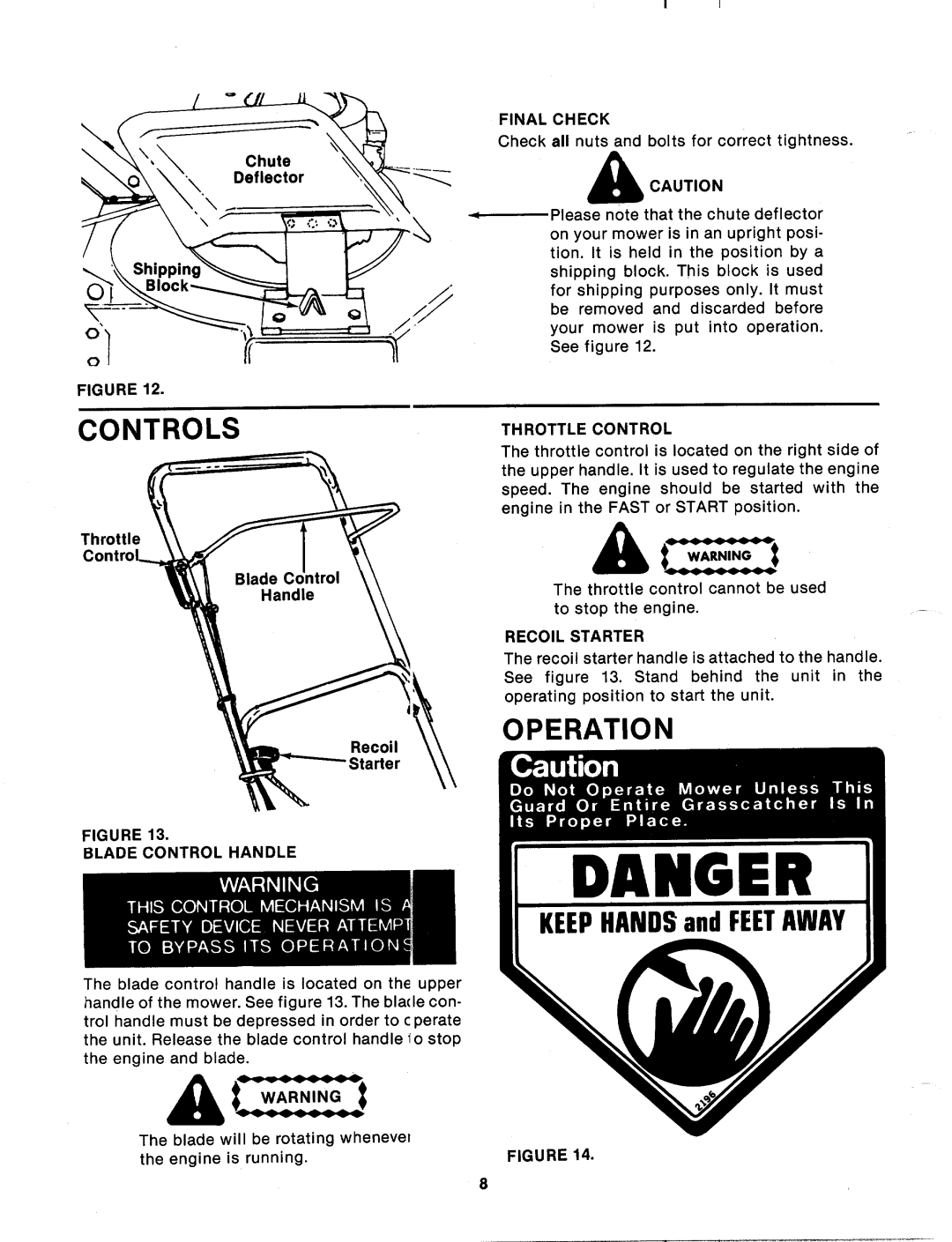 MTD 115-020-000, 115-060-000, 115-062-000 manual 