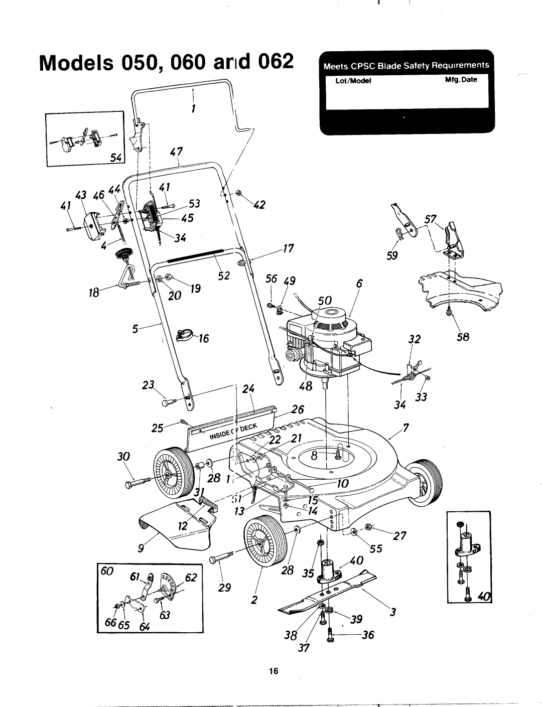 MTD 115-062-352 manual 