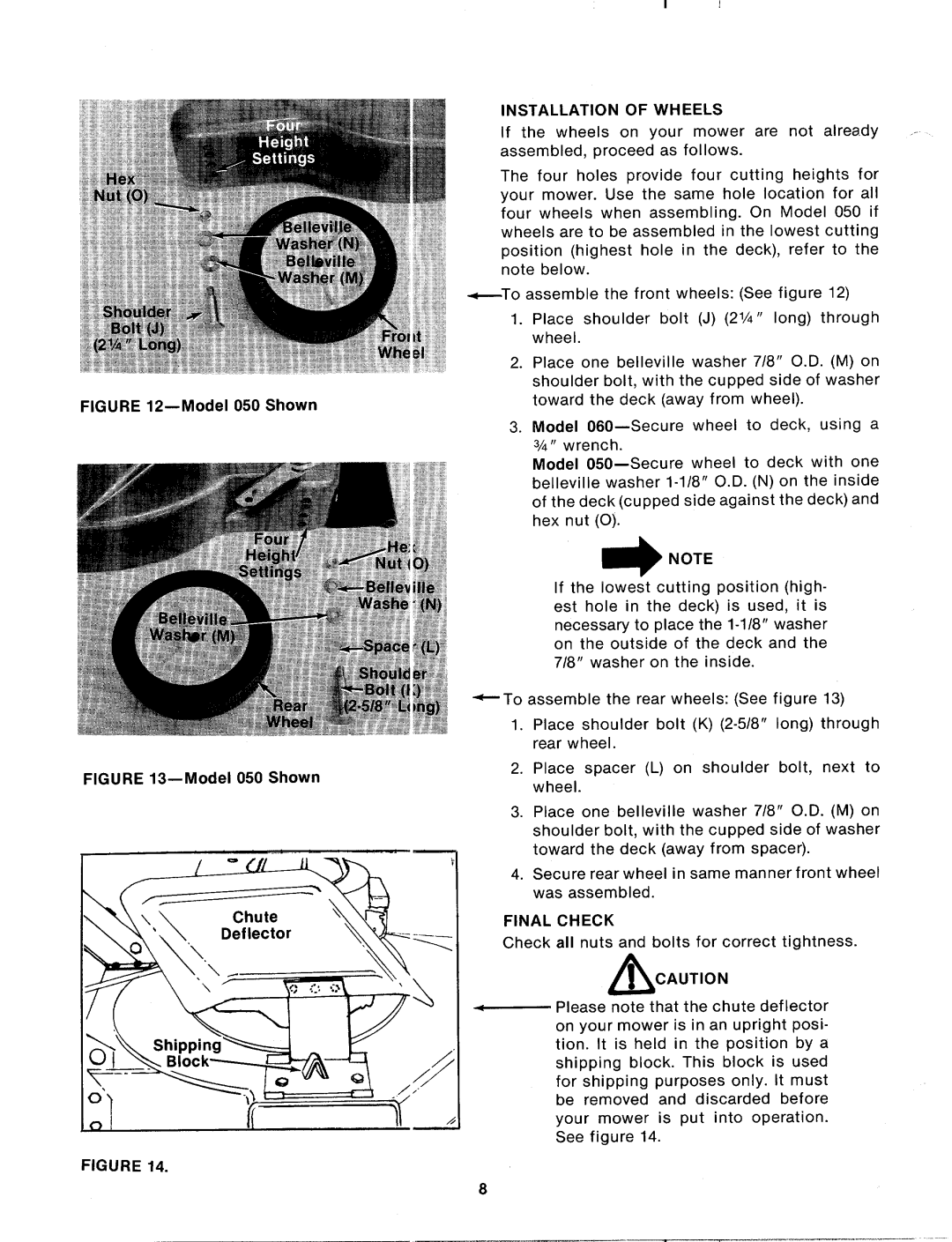 MTD 115-062-352 manual 