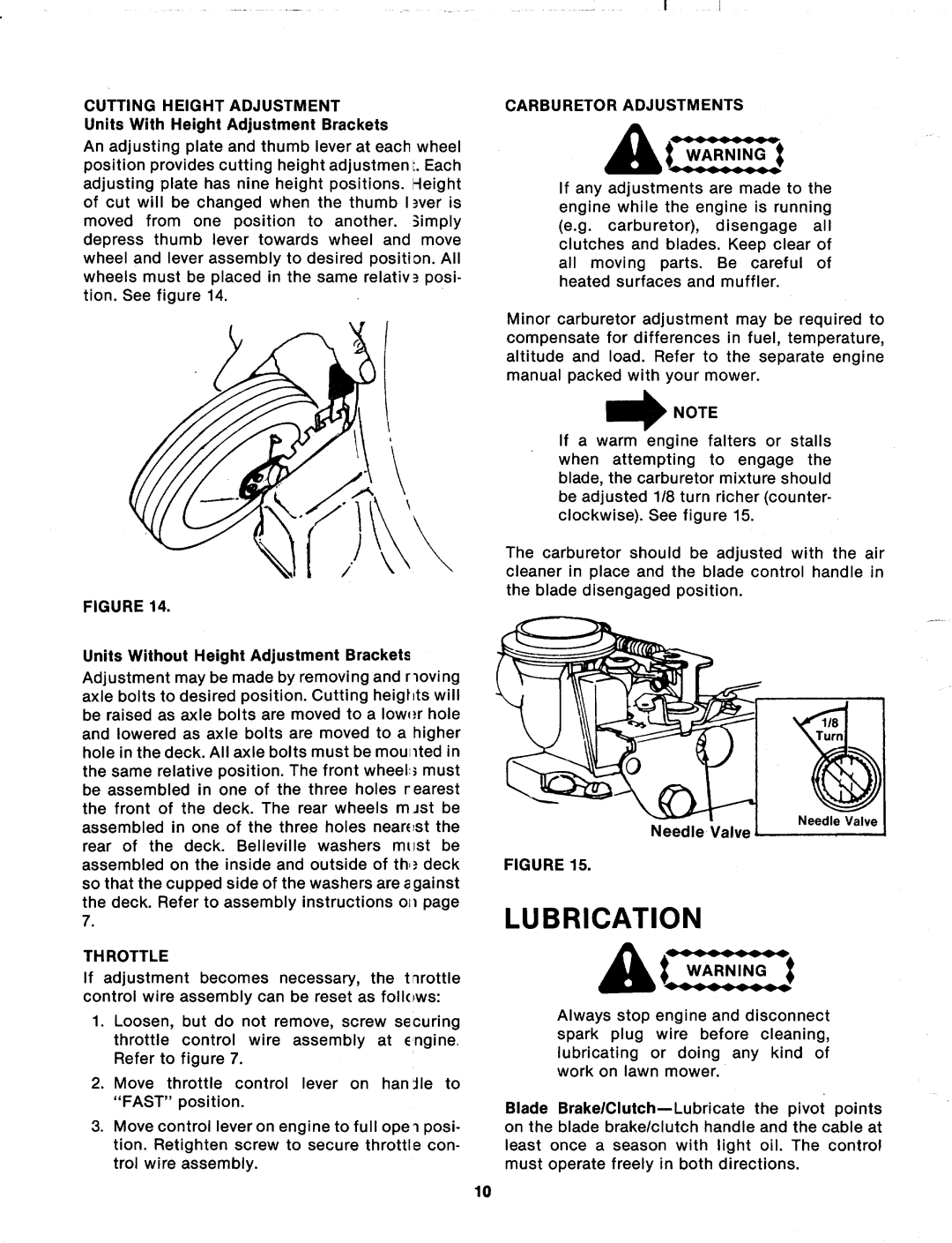 MTD 115-074-000, 115-084-000, 115-083-000, 115-073-000 manual 