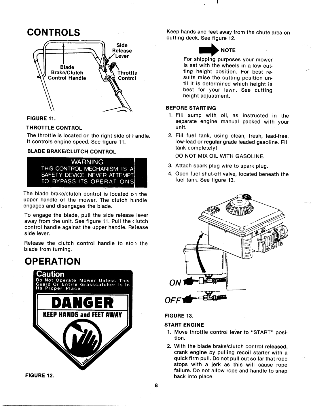 MTD 115-084-000, 115-083-000, 115-074-000, 115-073-000 manual 