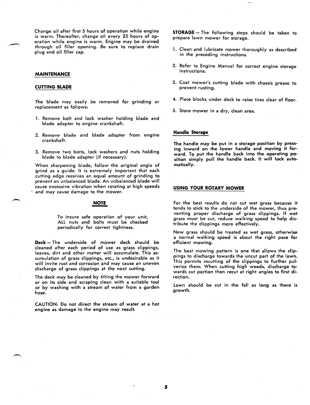 MTD 115-160A, 115-150A manual 