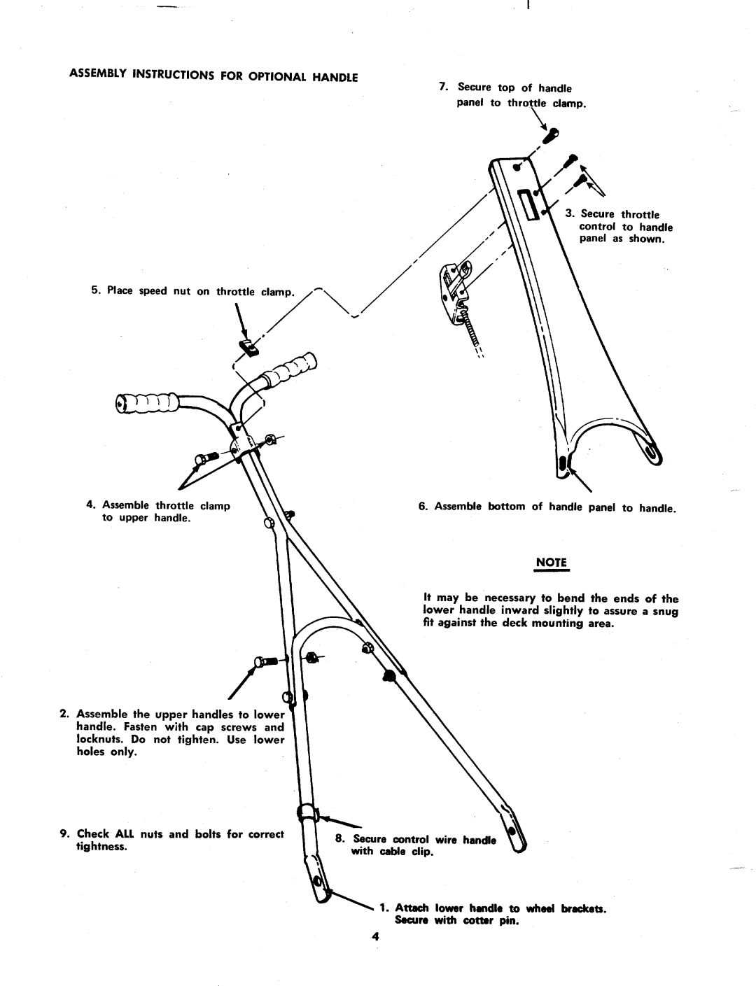 MTD 115-250A, 115-240A manual 