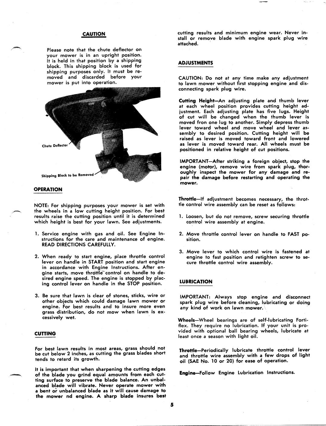 MTD 115-240A, 115-250A manual 