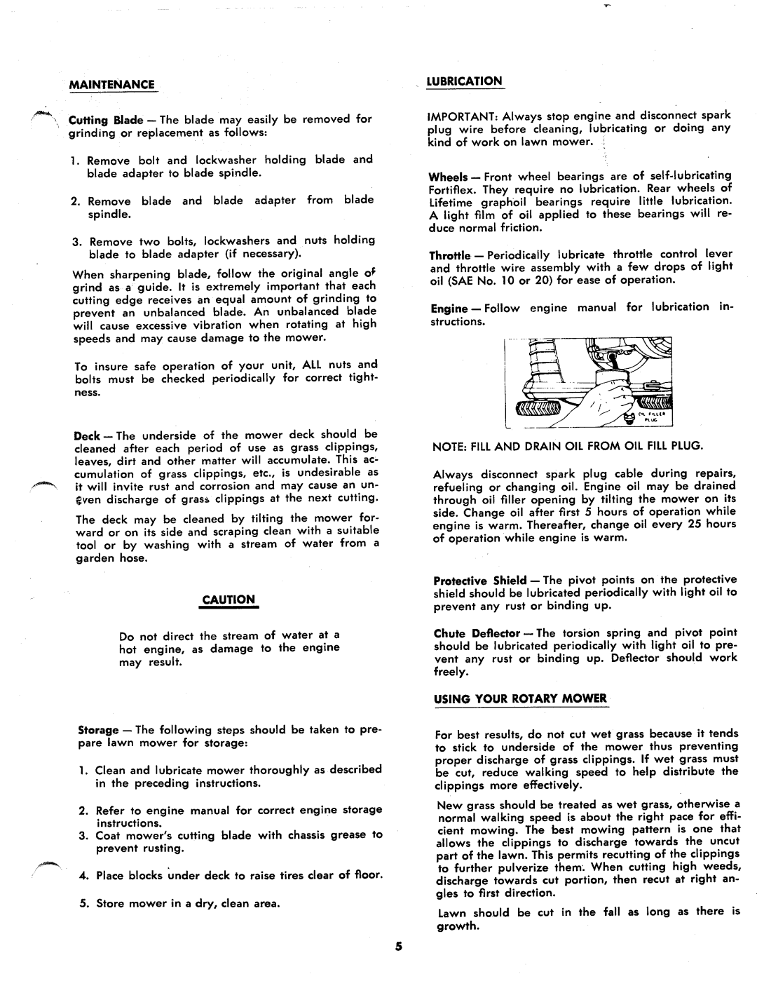 MTD 115-500A manual 