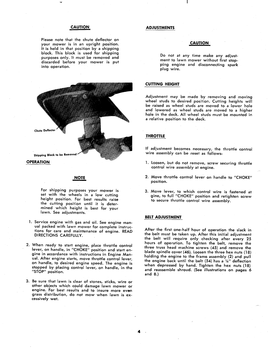 MTD 115-500A manual 