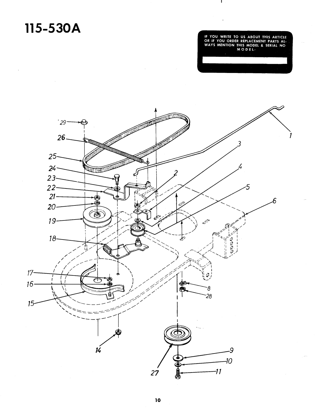 MTD 115-530A manual 