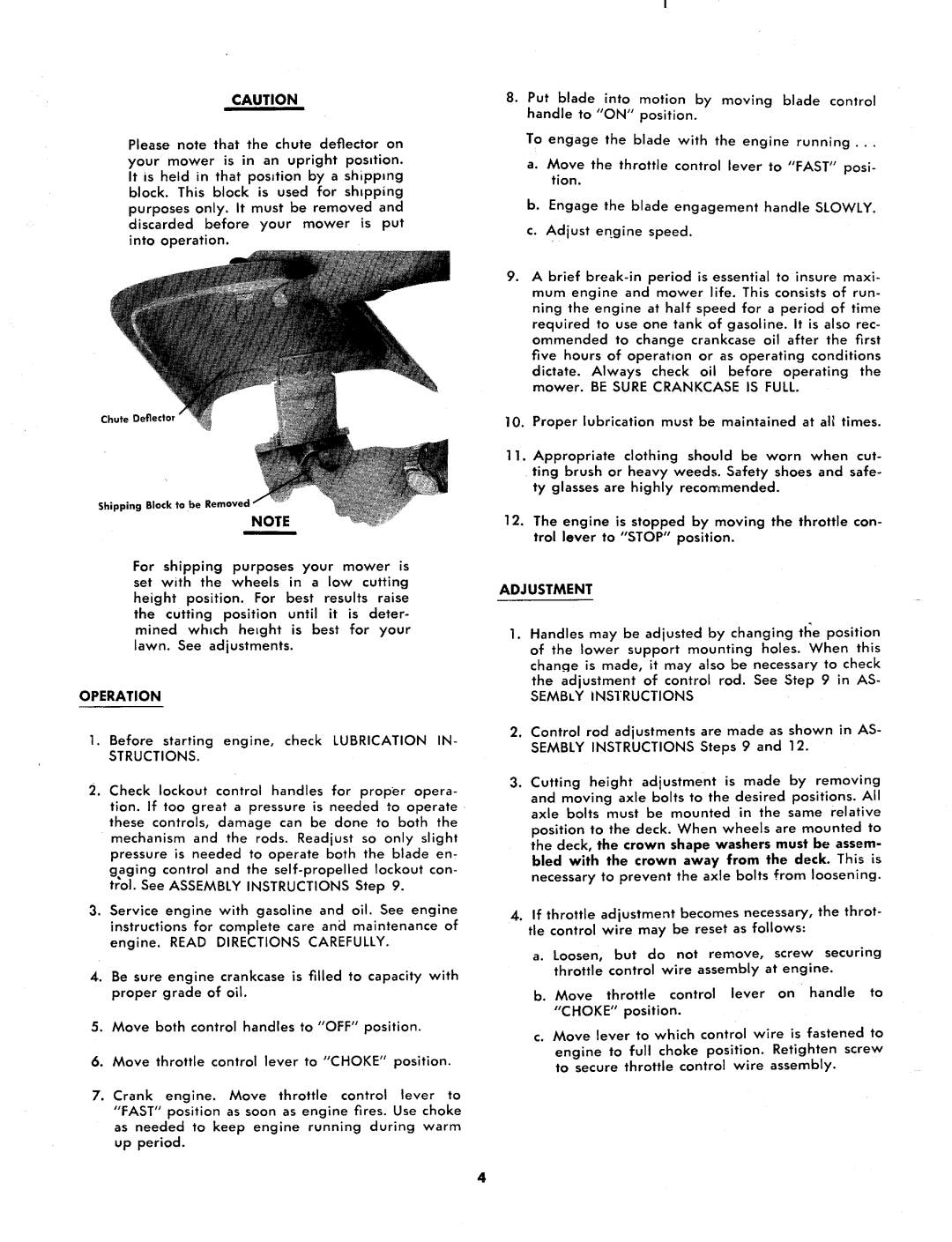 MTD 115-530A manual 