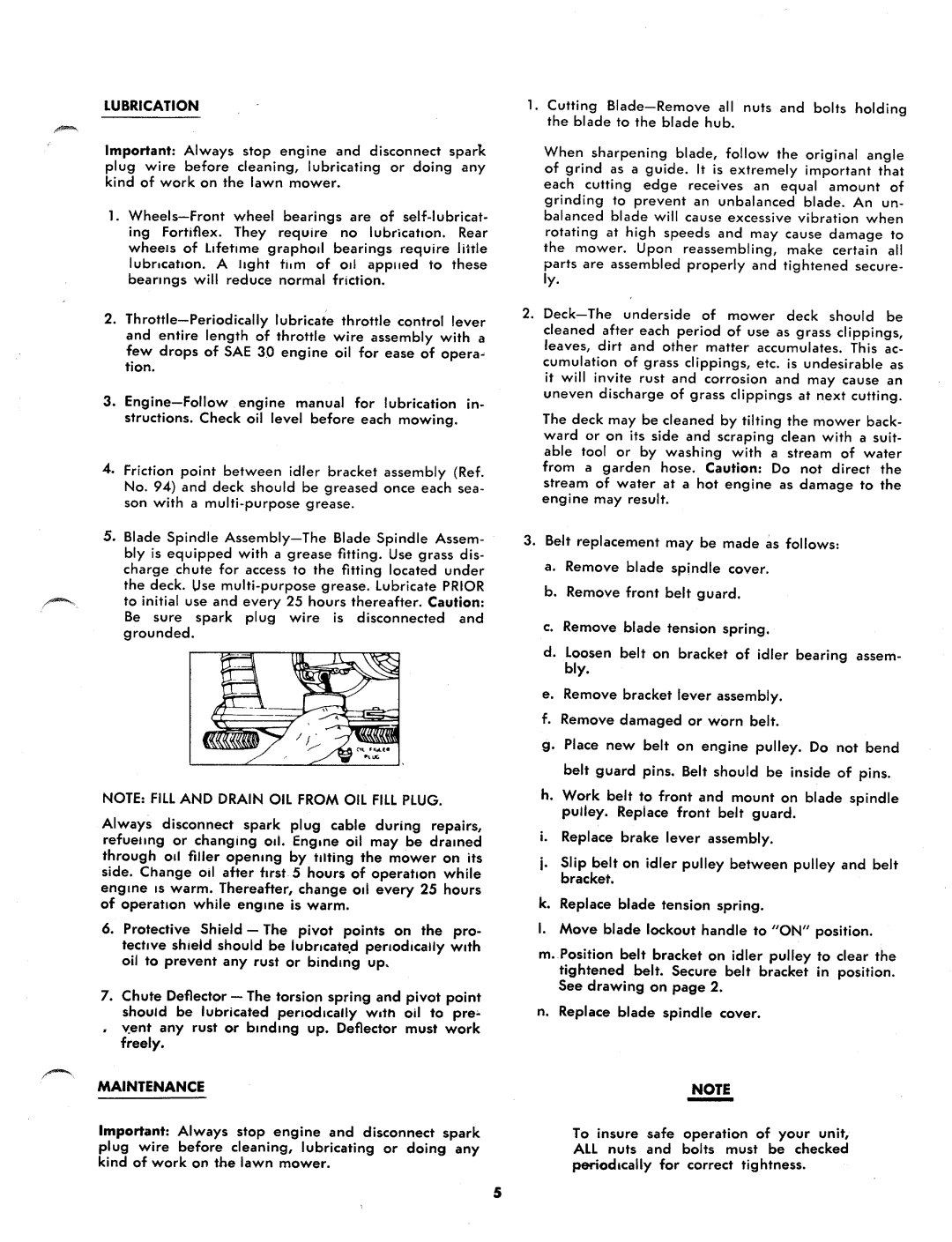 MTD 115-530A manual 