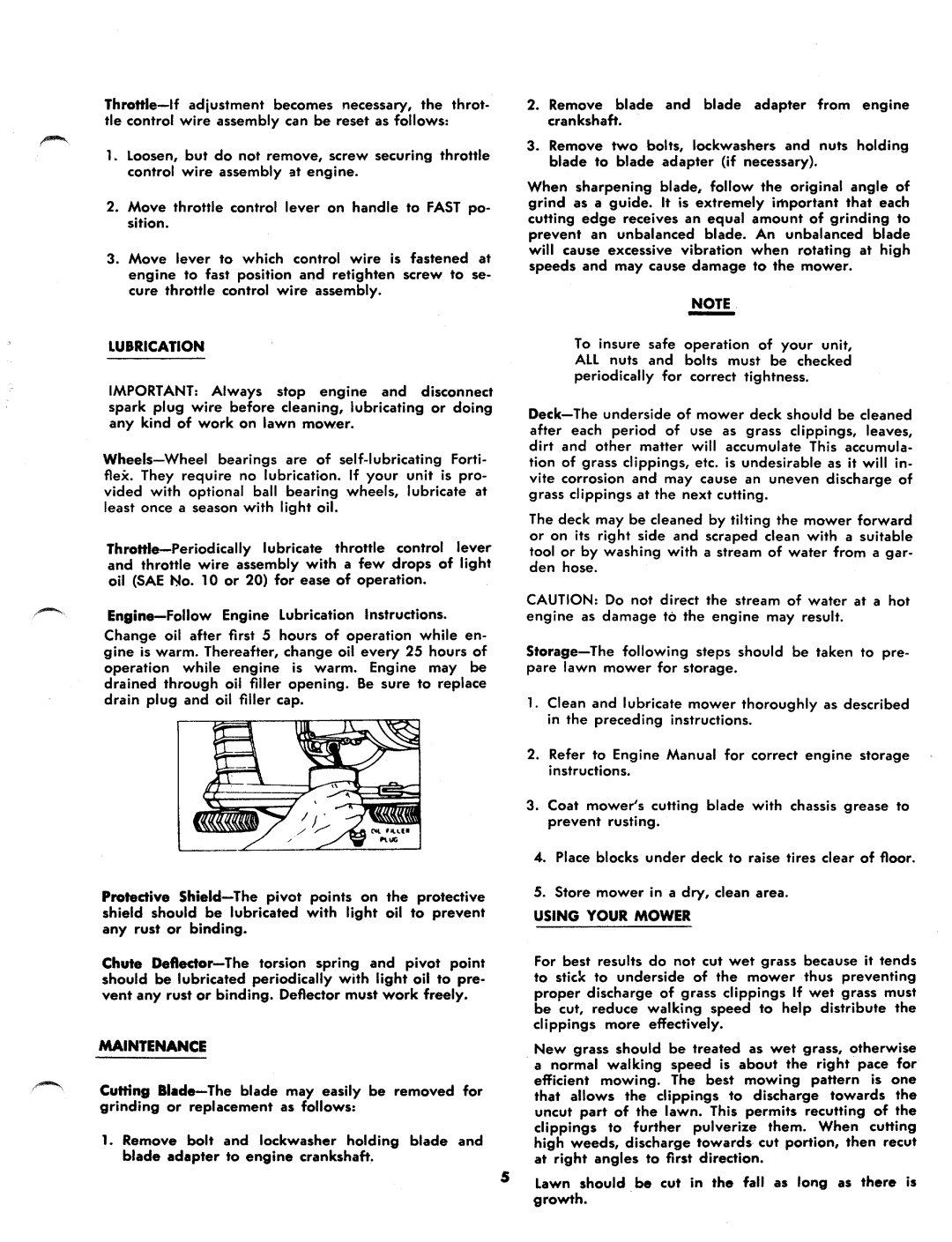 MTD 115-892A, 115-890A, 115-900A, 115-902A manual 