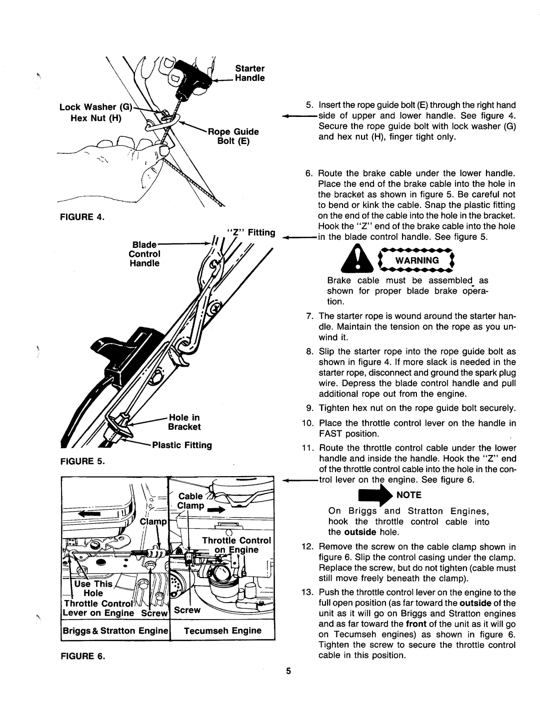 MTD 116-020-000 manual 