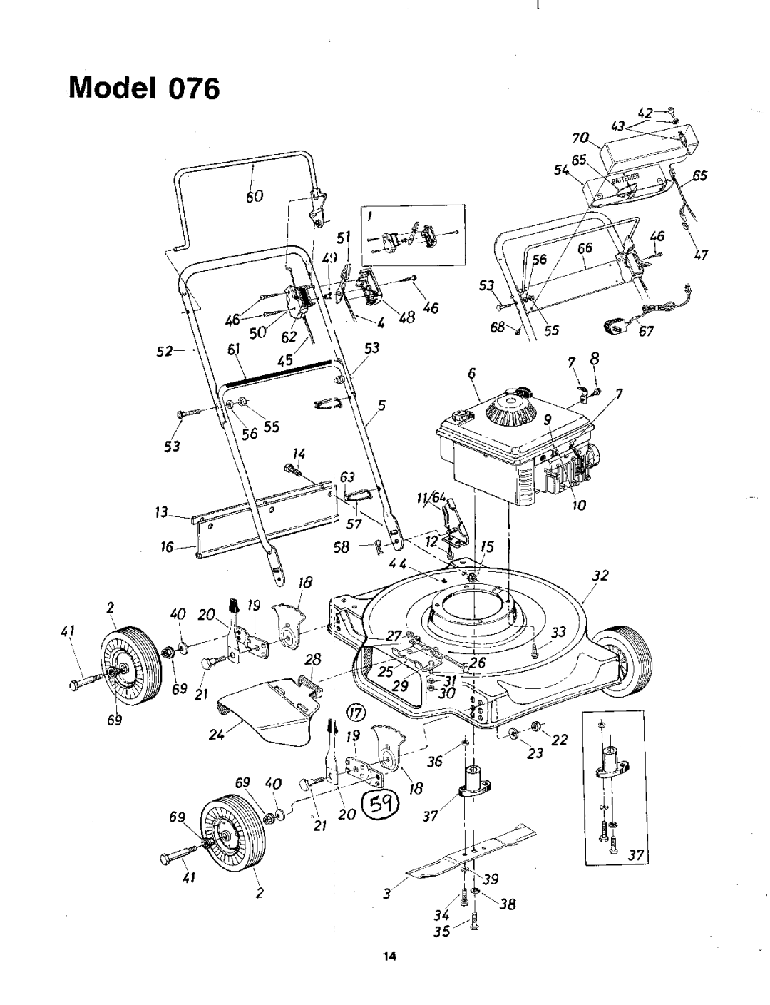 MTD 116-076-019 manual 