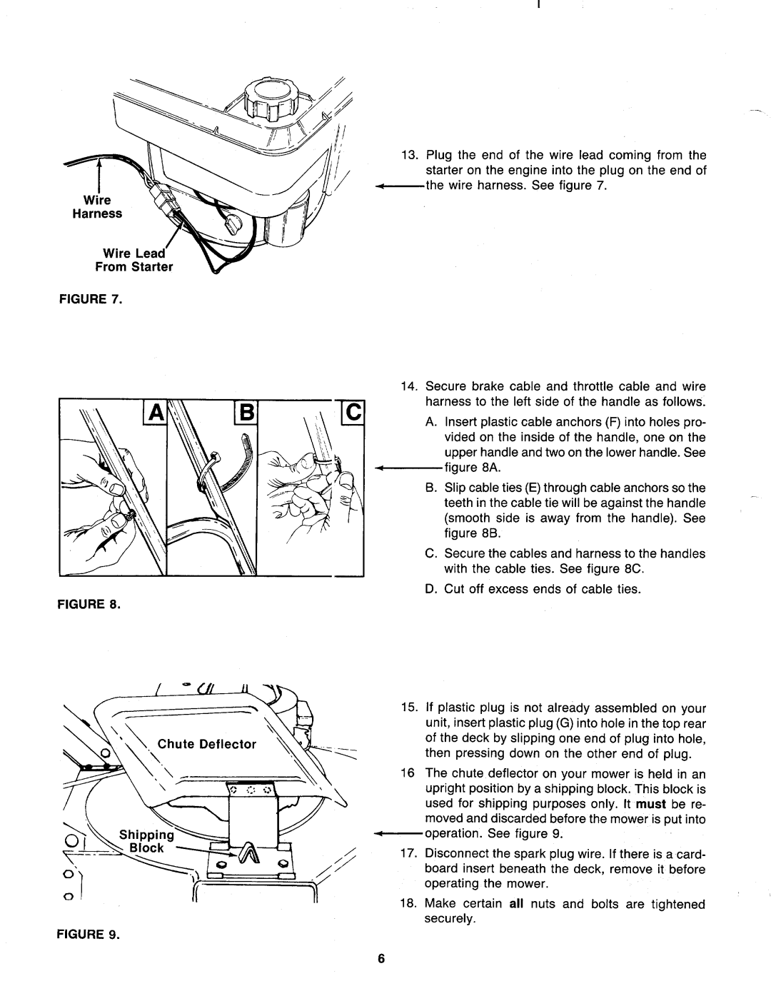 MTD 116-076-019 manual 