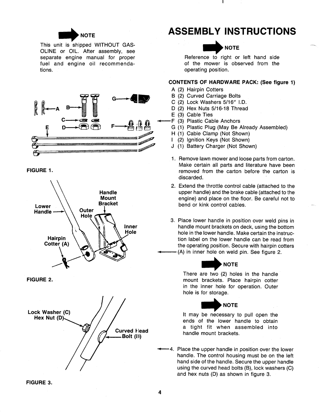 MTD 116-076-019 manual 