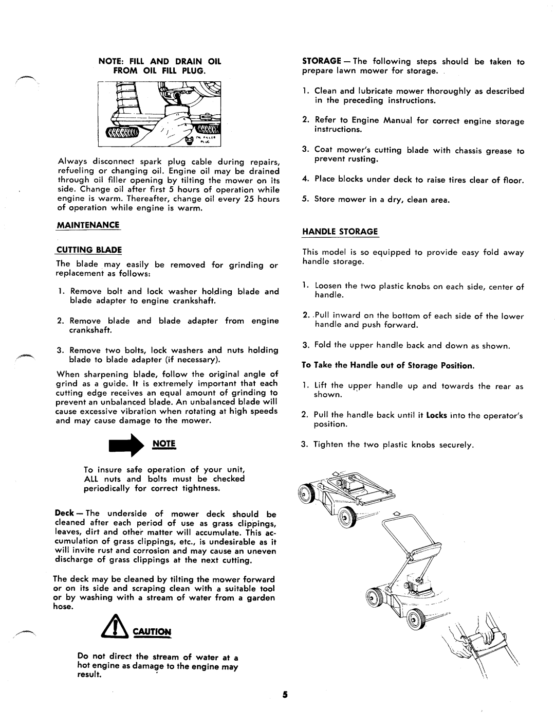 MTD 116-122A, 116-112A manual 