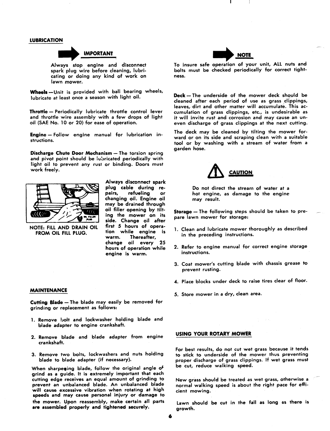 MTD 116-340A manual 