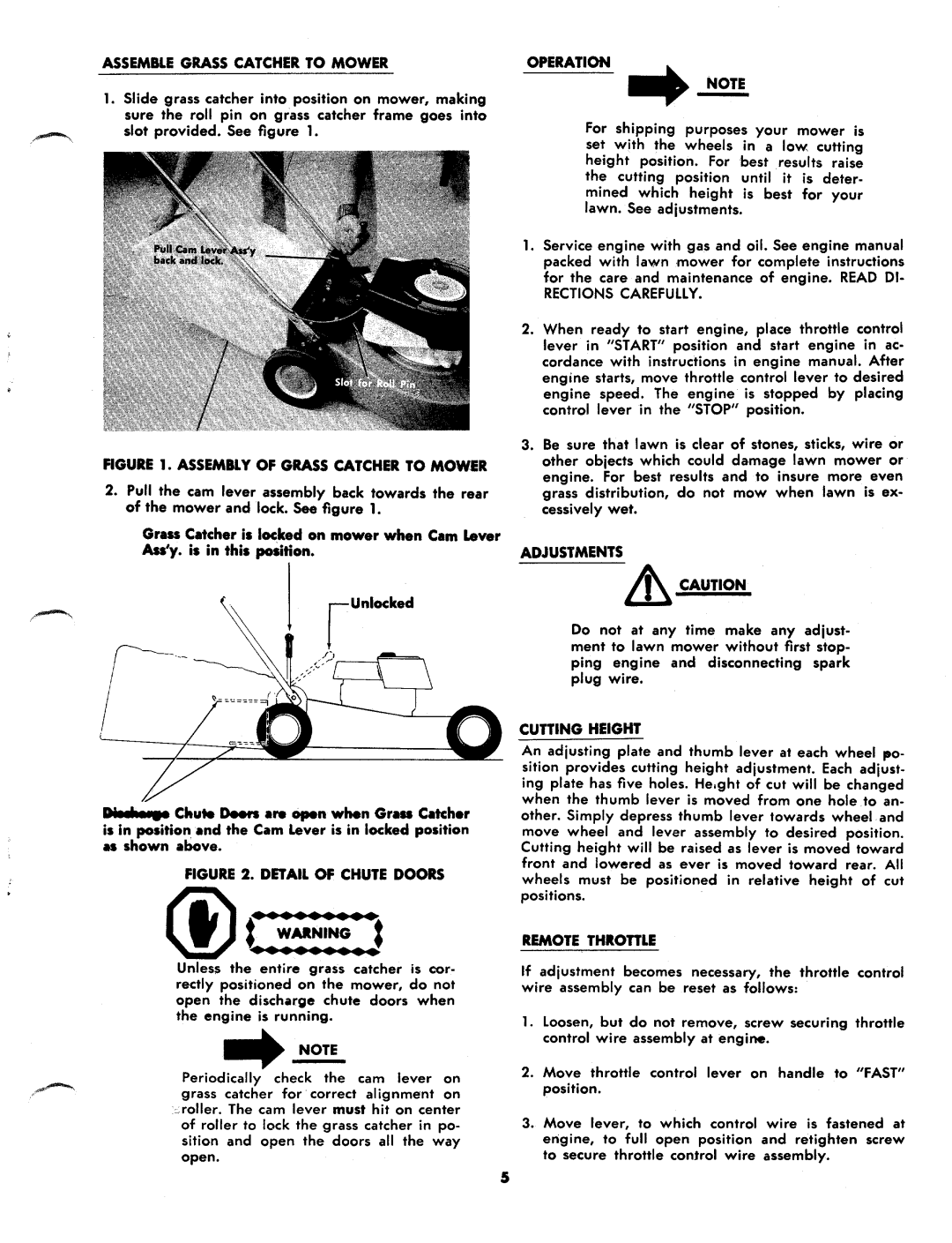 MTD 116-340A manual 