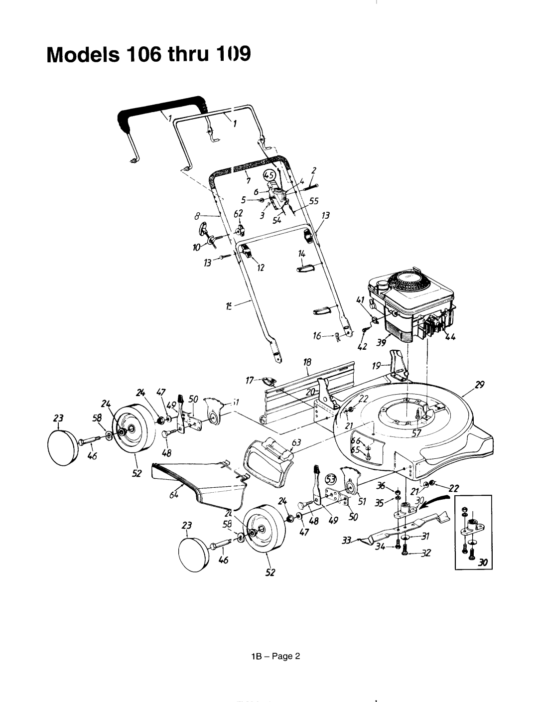 MTD 116-325A000, 116-428N000, 116-328C000, 116-410A000, 116-106C000, 116-109C000 manual 