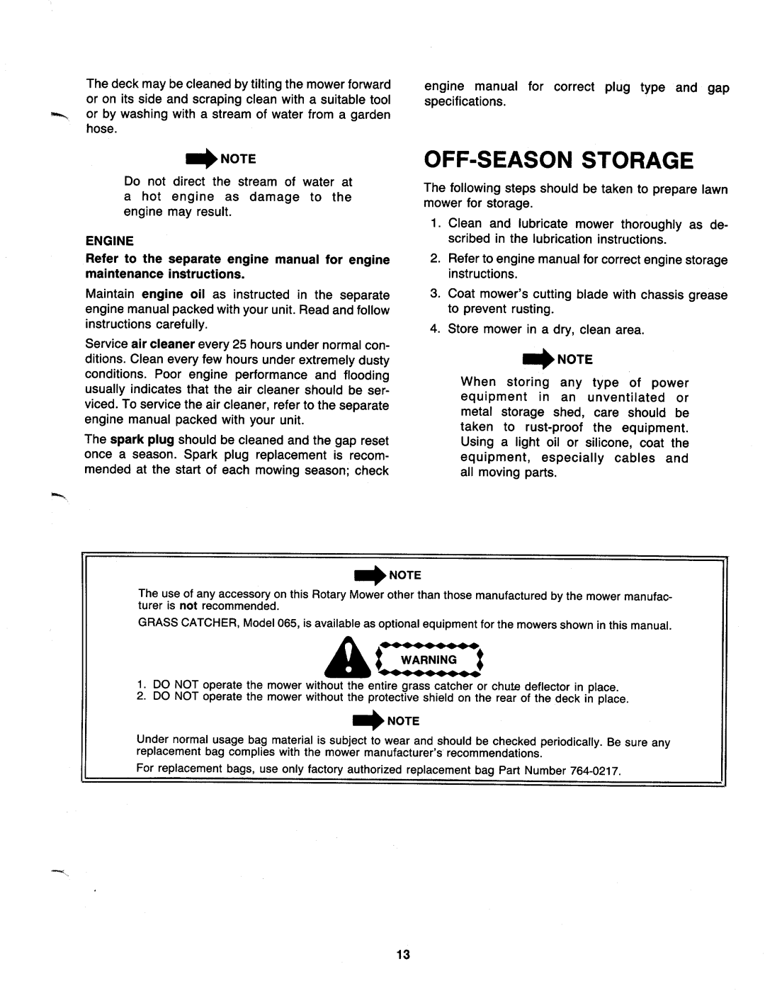 MTD 117-020-000 manual 