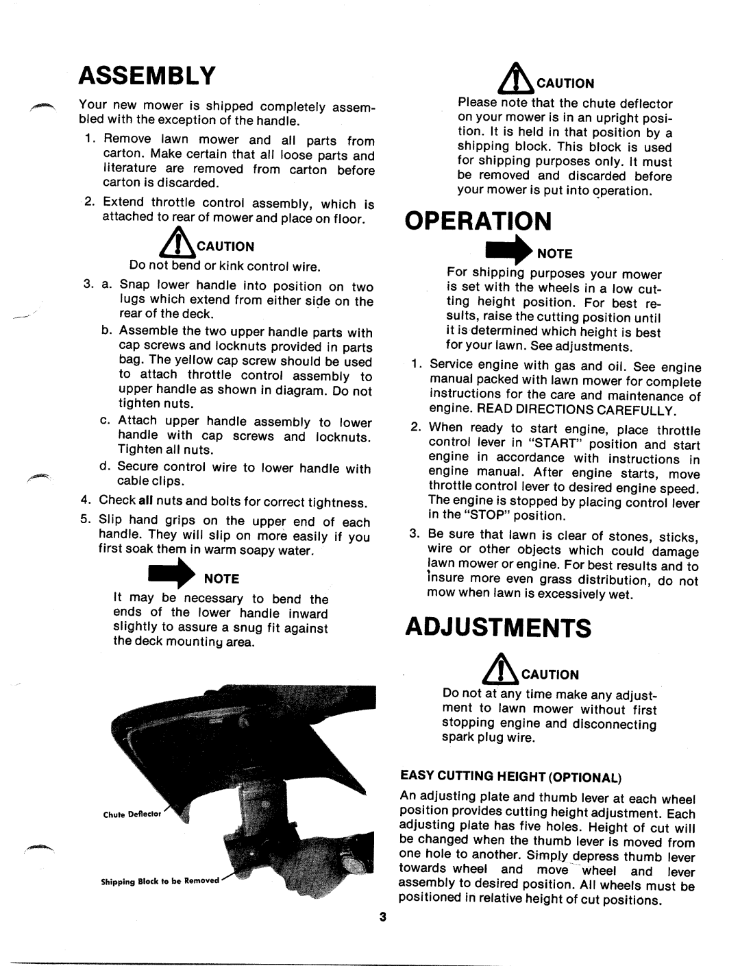 MTD 117-050-300, 117-050A manual 