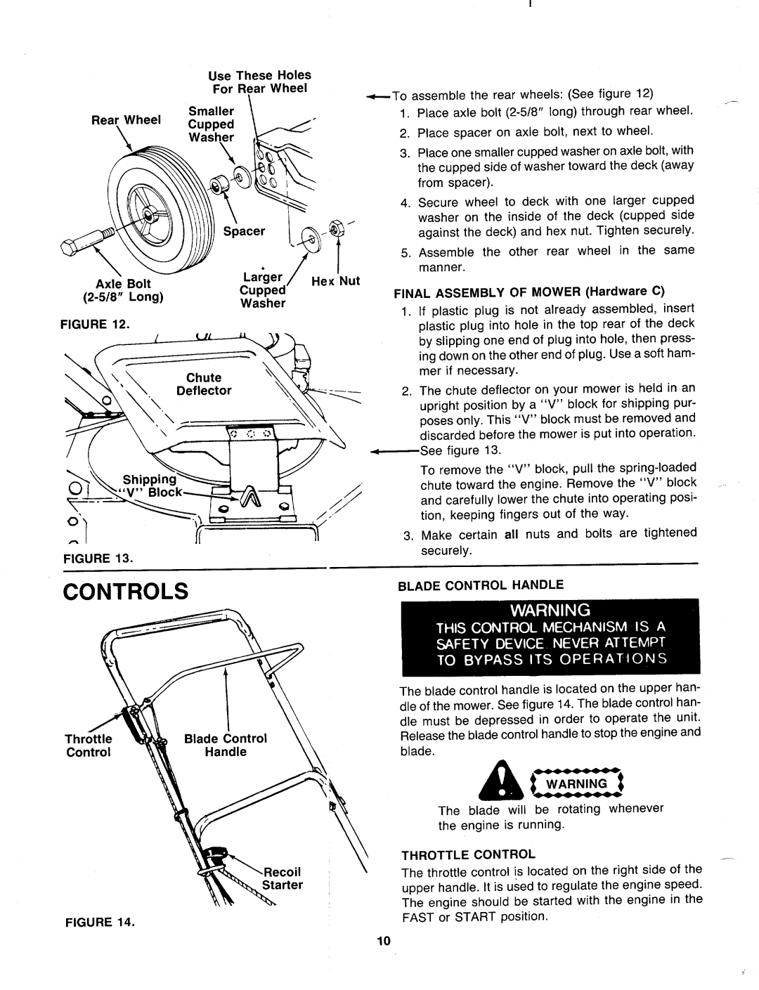 MTD 117-060-000, 117-063-000, 117-062-000, 117-061-000 manual 