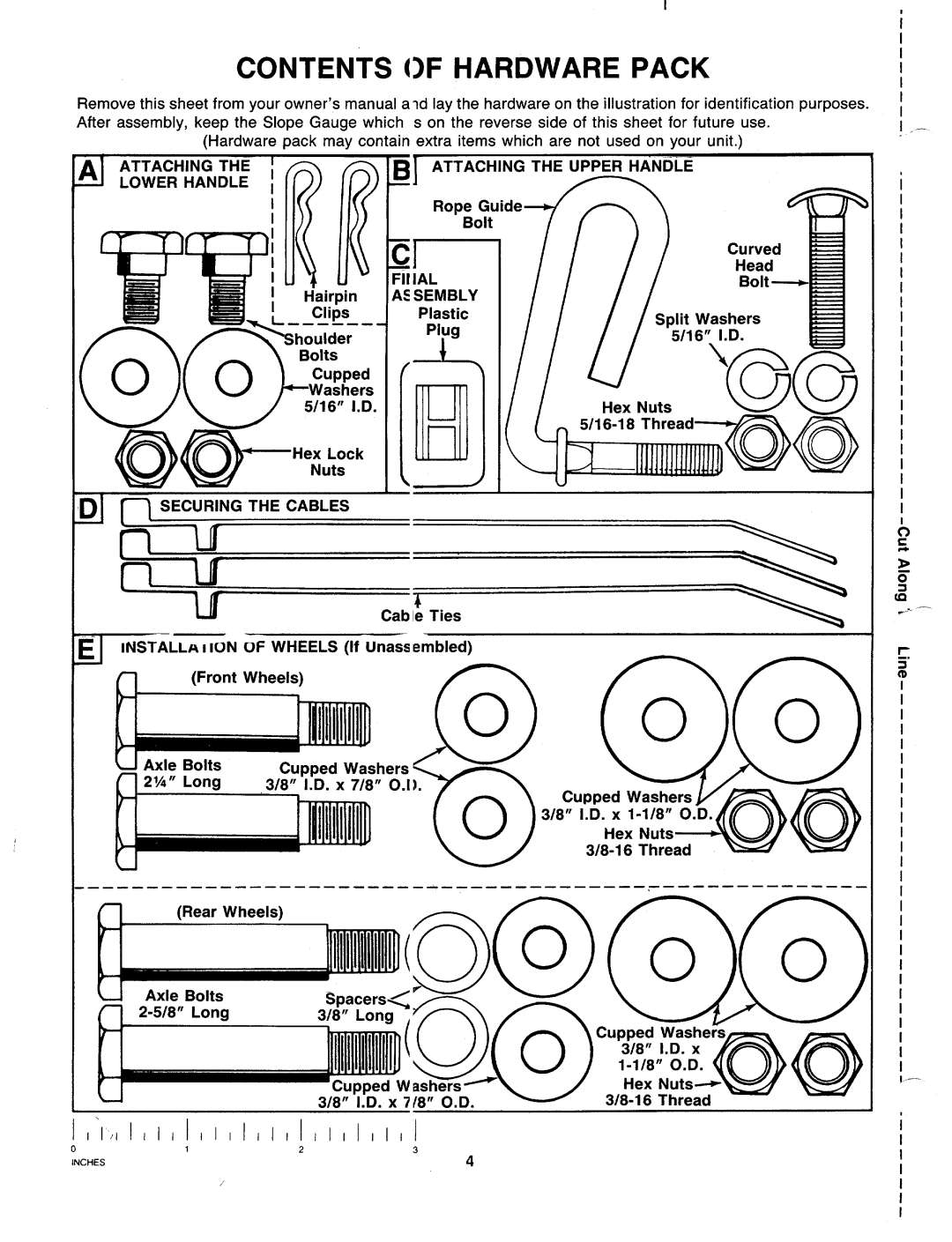 MTD 117-063-000, 117-062-000, 117-060-000, 117-061-000 manual 