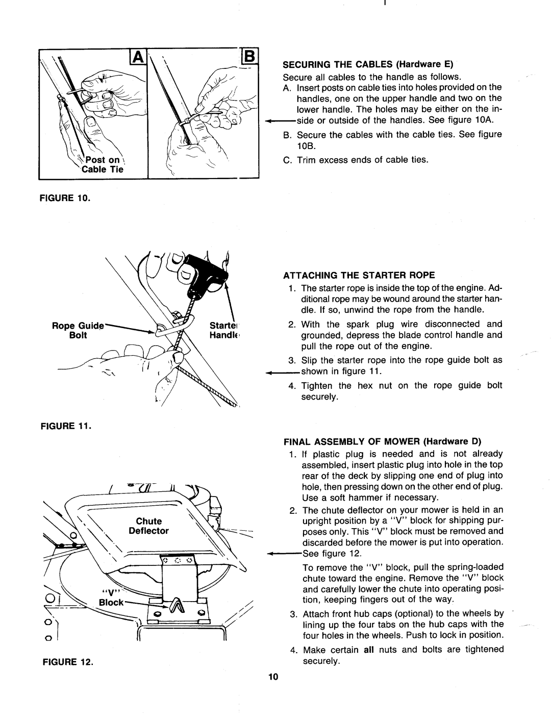 MTD 117-072-000, 117-082-000, 117-080-000, 117-071-000, 117-070-000 manual 