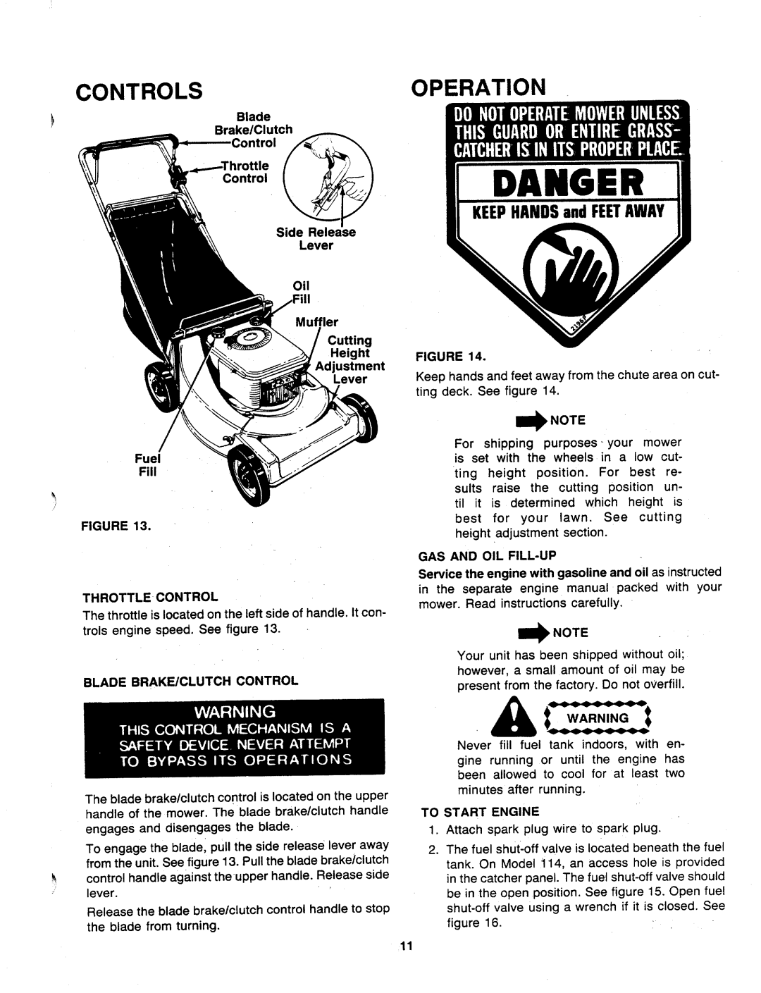 MTD 117-104-000 manual 