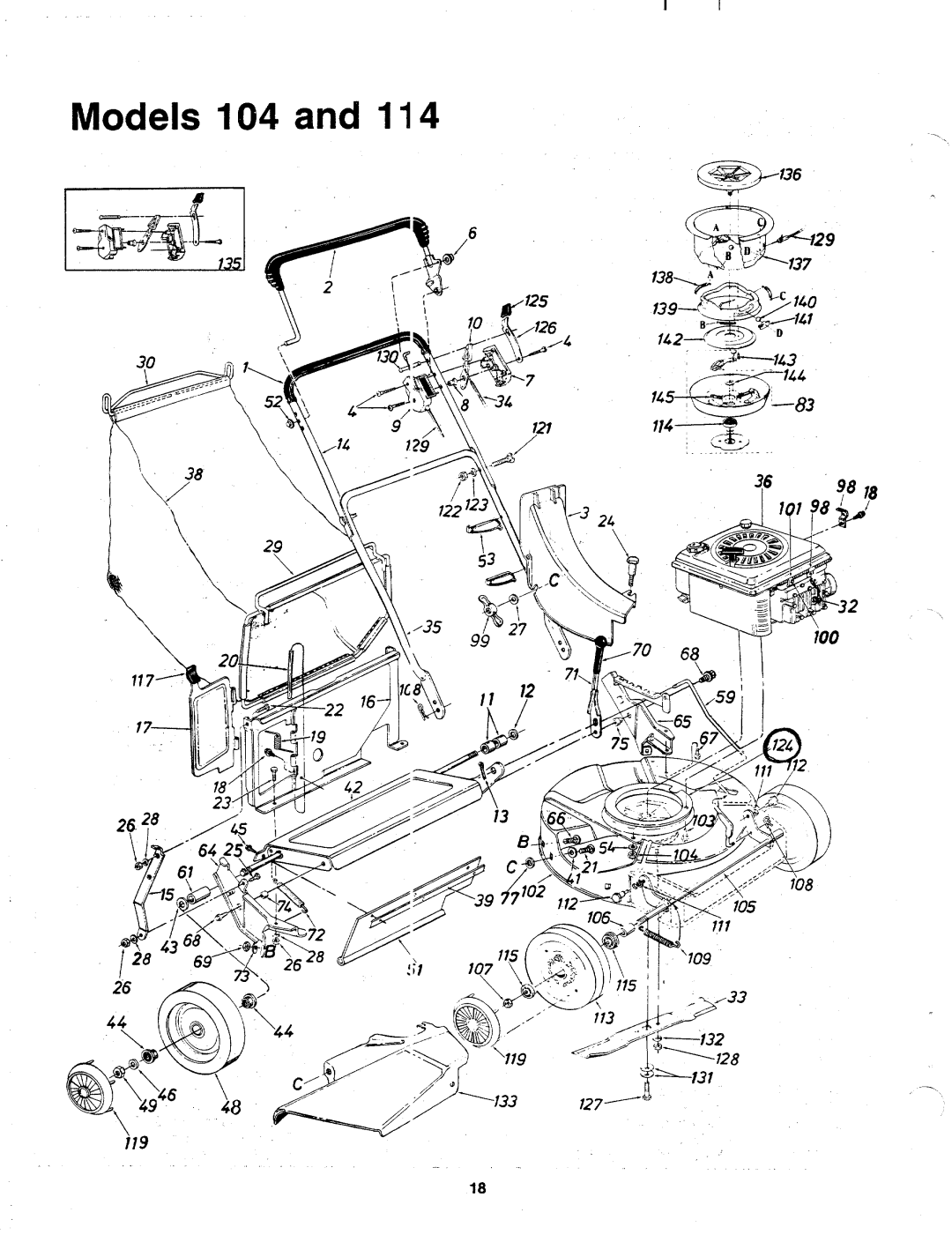 MTD 117-104-000 manual 