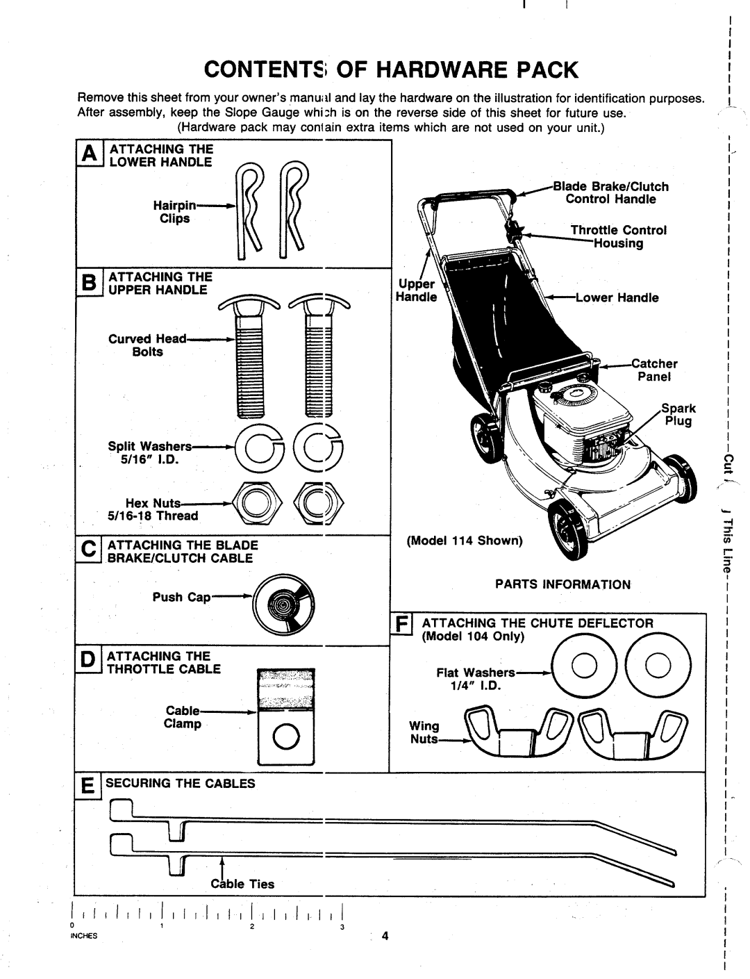 MTD 117-104-000 manual 